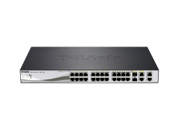 D-Link Web Smart Switch PoE 24 porte DES_1210