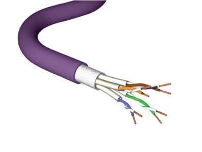 Brand-Rex cavo dati in rame UM10 23 AWG S/FTP 4 cp LSF/OH IEC UM10-HF1