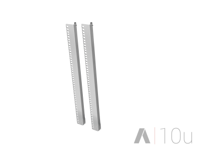 Tecnosteel montanti per rack compact Net 10 U