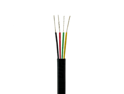 Optronics cavo telefonico piatto con 4 conduttori in rame CAPI4N