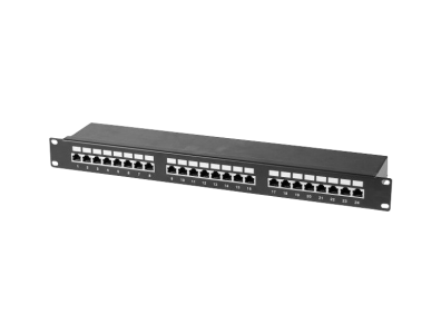 Optronics patch panel STP 24 porte ad angolo retto CAT5ESTP24
