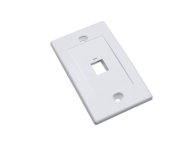 Optronics placca porta frutti per scatola 503 1 uscita OPT-FP-1P