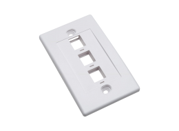 Optronics Placca universale per scatole 503 3 uscite OPT-FP-3P