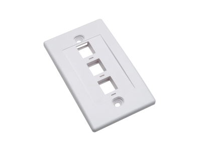 Optronics Placca universale per scatole 503 3 uscite OPT-FP-3P