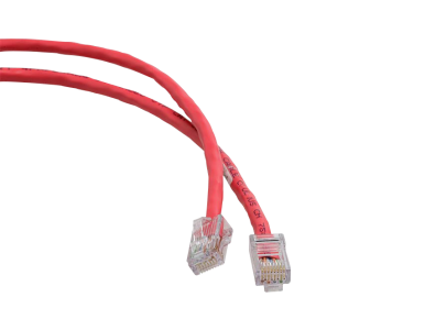 Panduit Patchcord Categoria 6 24 AWG U/UTP rossa red