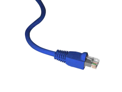 brandrex patchcord Ca6 24AWG blu
