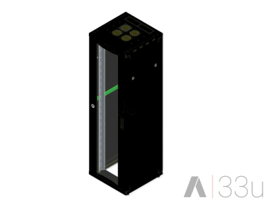 asit armadio rack a pavimento 27U RAS6633N