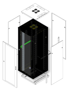 Armadi rack a pavimento linea Asit