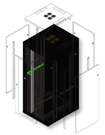 Armadi rack server linea Asit