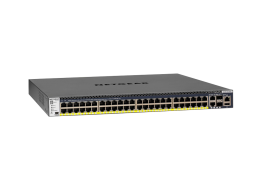 Netgear switch Layer3 managed 48 porte gigabit PoE+ 2 10G 2 SFp+ GSM4352PA-100NES
