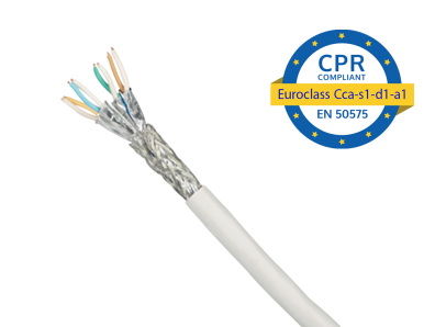 panduit Category 6, 4-pair, 23AWG, S/FTP PSY6C04WH-CED